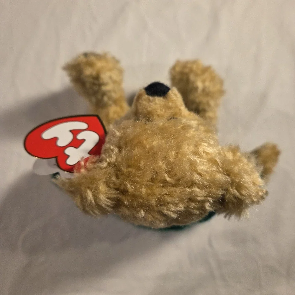 Ty Attic Treasures Blarney Irish Bear 1993 Jointed Plush With Tags Vintage